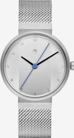JACOB JENSEN Analog Watch in Silver: front