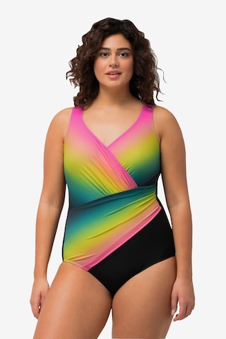 Maillot de bain Ulla Popken en mélange de couleurs : devant