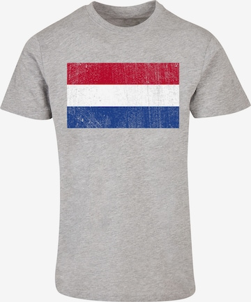 T-Shirt F4NT4STIC en gris : devant