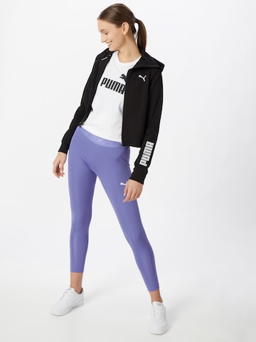 PUMA - Top deportivo en blanco