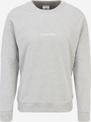 Calvin Klein Sweatshirt in Grijs: voorkant