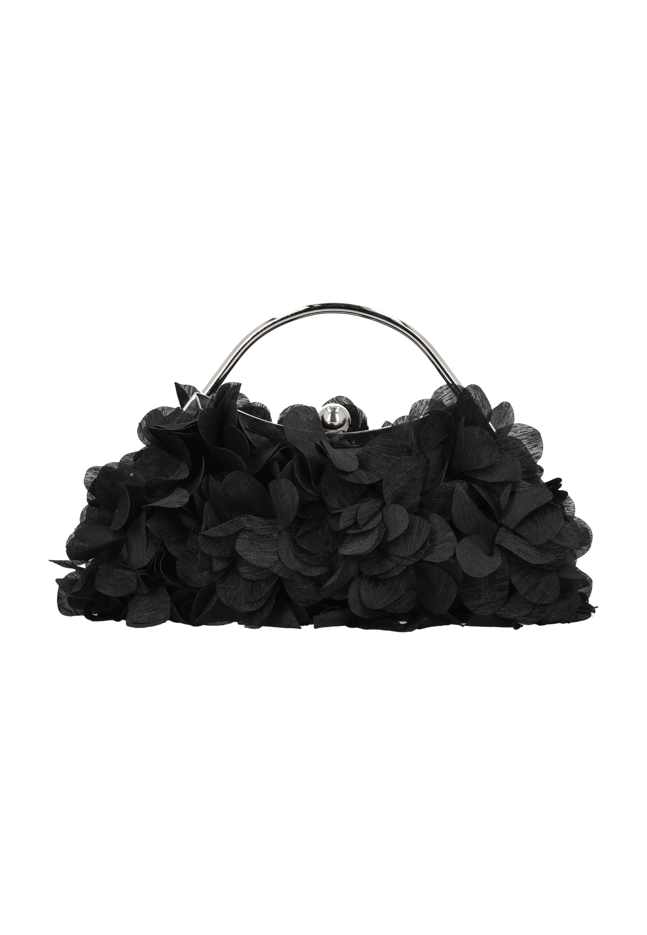 faina Handbag in Black: front