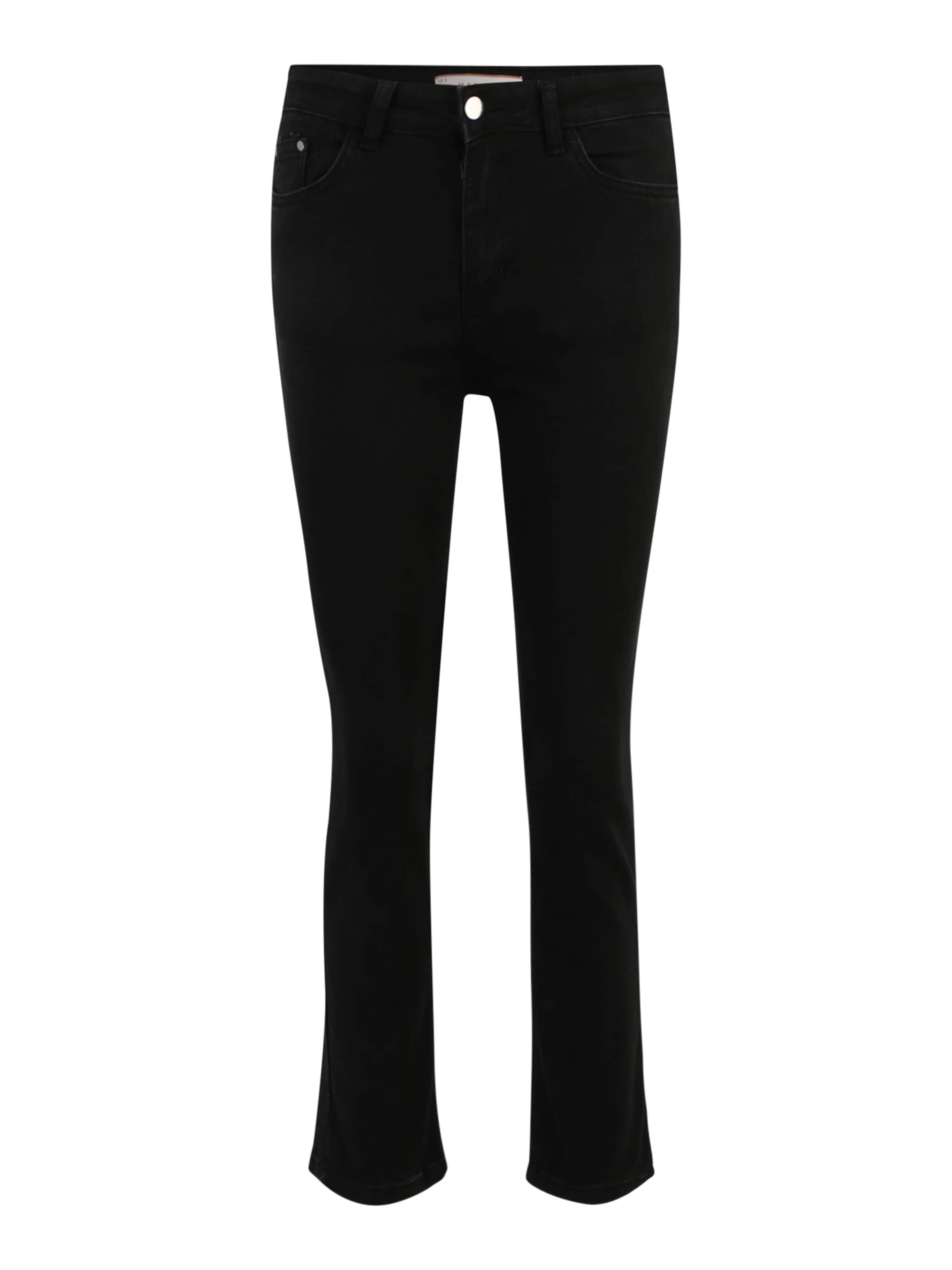 Wallis Petite Regular Jeans 'Harper' in Black: front