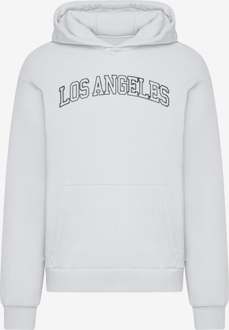 Felpa 'Los Angeles' di Mister Tee in bianco: frontale