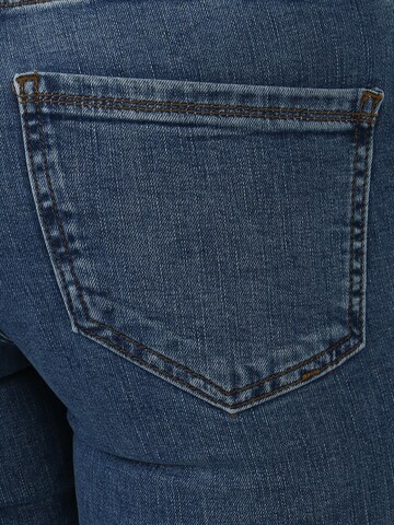 NÜMPH Slimfit Jeans 'KENYA' i blå