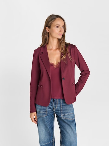 Blazer 'LESLY' Le Temps Des Cerises en rouge : devant