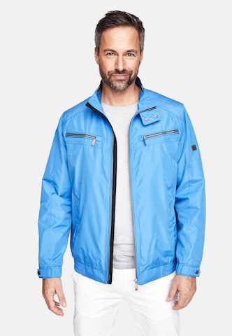 CABANO Between-Season Jacket in Blue: front