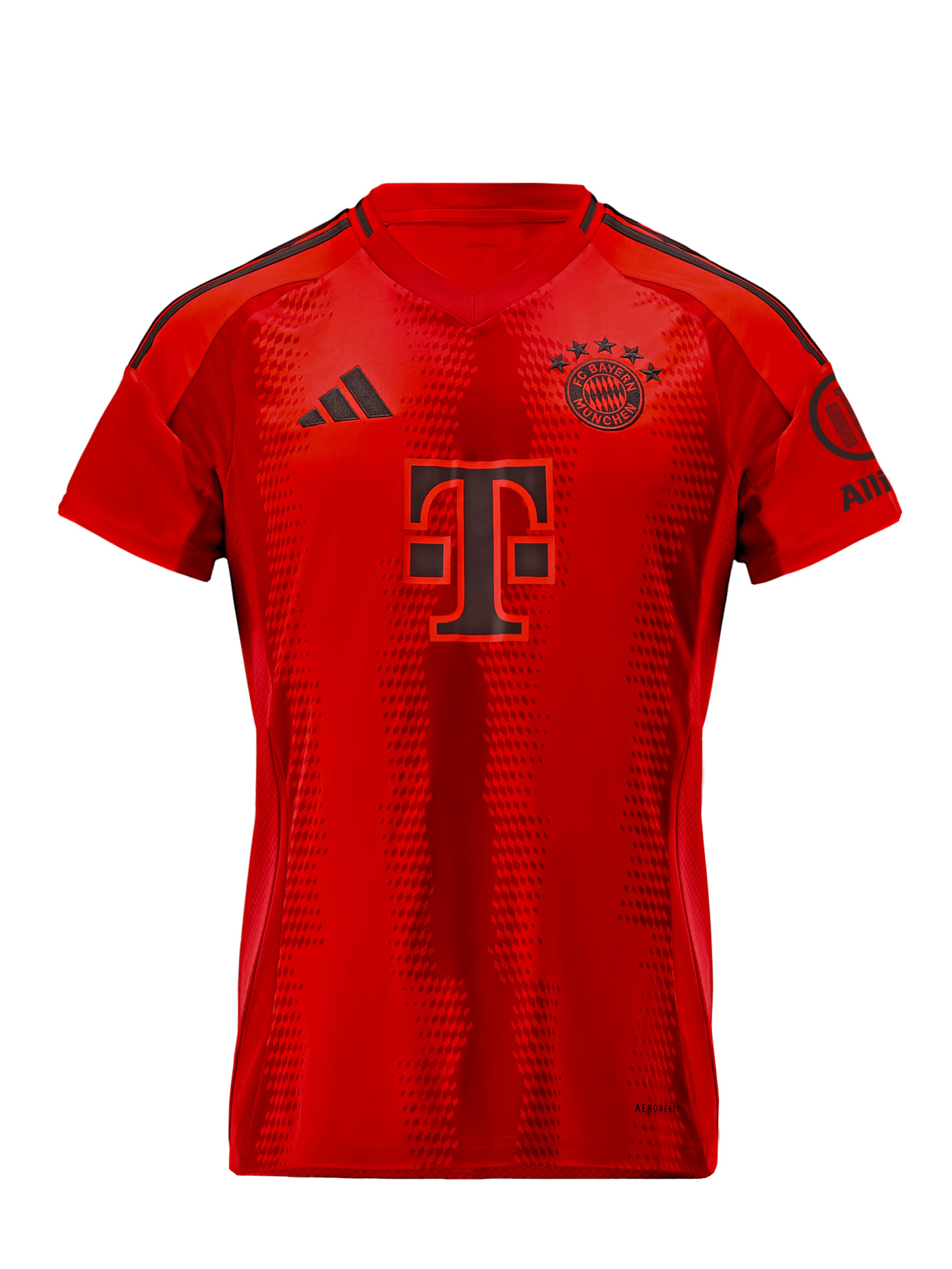 ADIDAS PERFORMANCE Funkčné tričko 'FC Bayern 24/25 Away' - Červená: predná strana