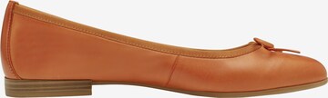 TAMARIS Ballet Flats in Brown