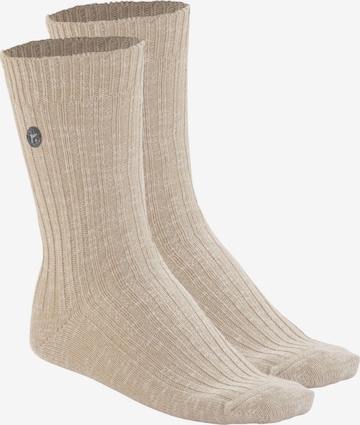 Chaussettes BIRKENSTOCK en beige : devant