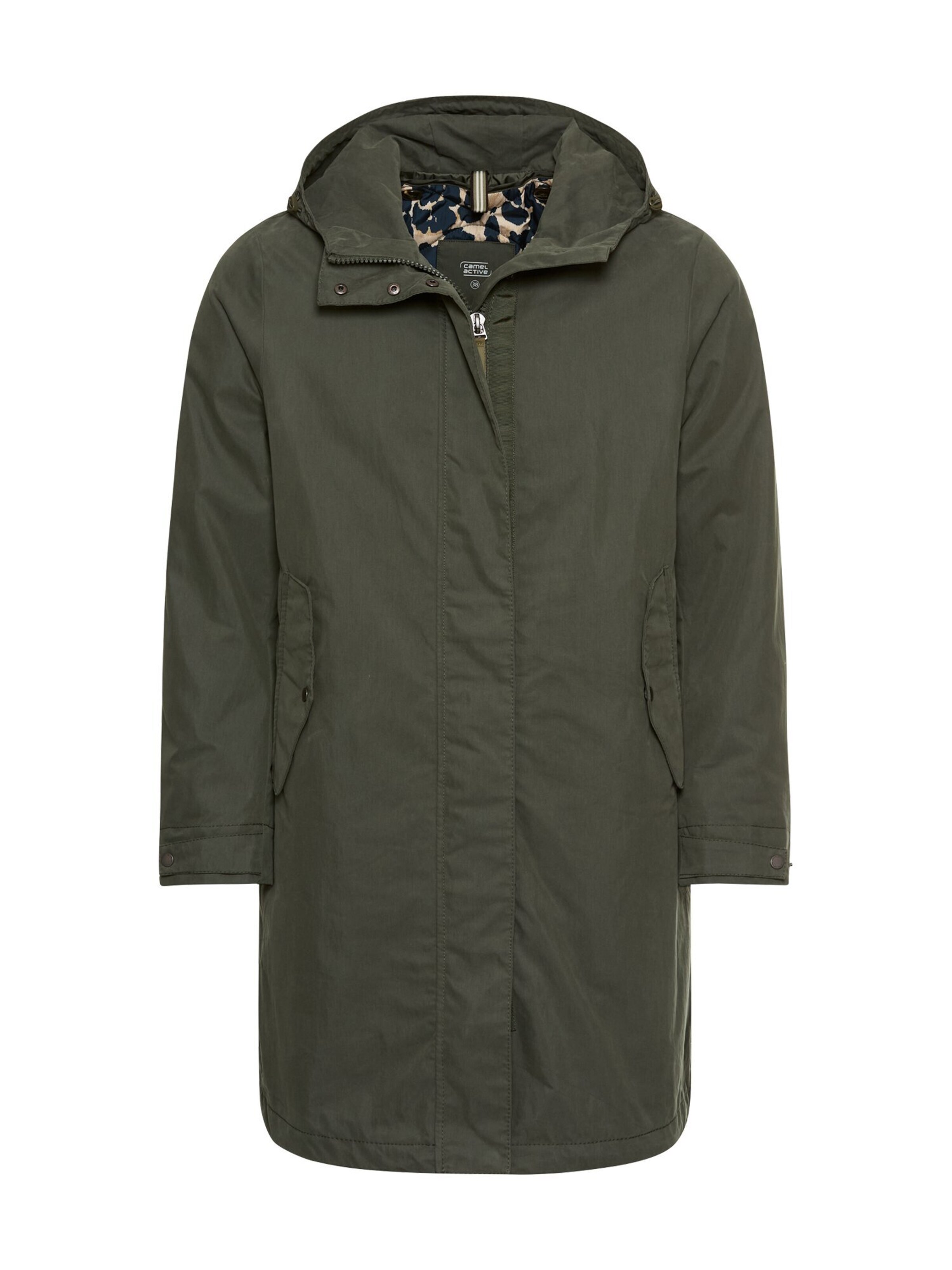 CAMEL ACTIVE 2-in-1 Mantel in Grün: Vorderseite