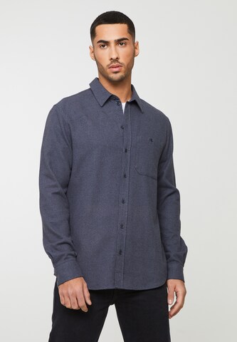 recolution Regular fit Button Up Shirt 'Disanthus' in Blue: front