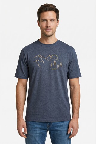 KILLTEC Funktionsshirt in Blau: Vorderseite