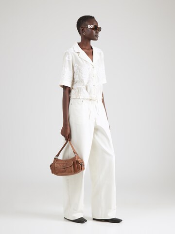 VILA ROUGE EDIT Blouse 'ROUZOE' in White