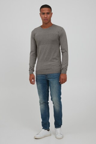 INDICODE JEANS Strickpullover 'ERNESTO' in Grau