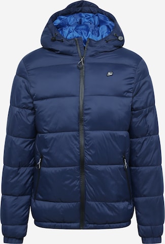 BLEND Winter jacket in Blue: front