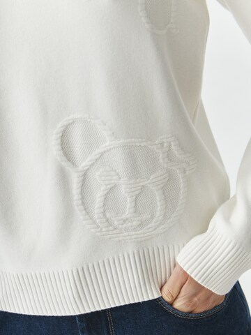 TATUUM Pullover 'SWEETY' i hvid