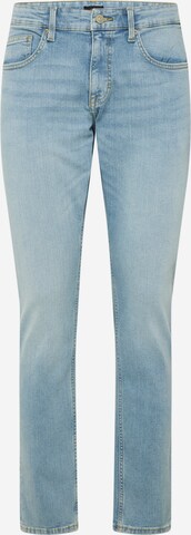 Coupe slim Jean QS en bleu : devant