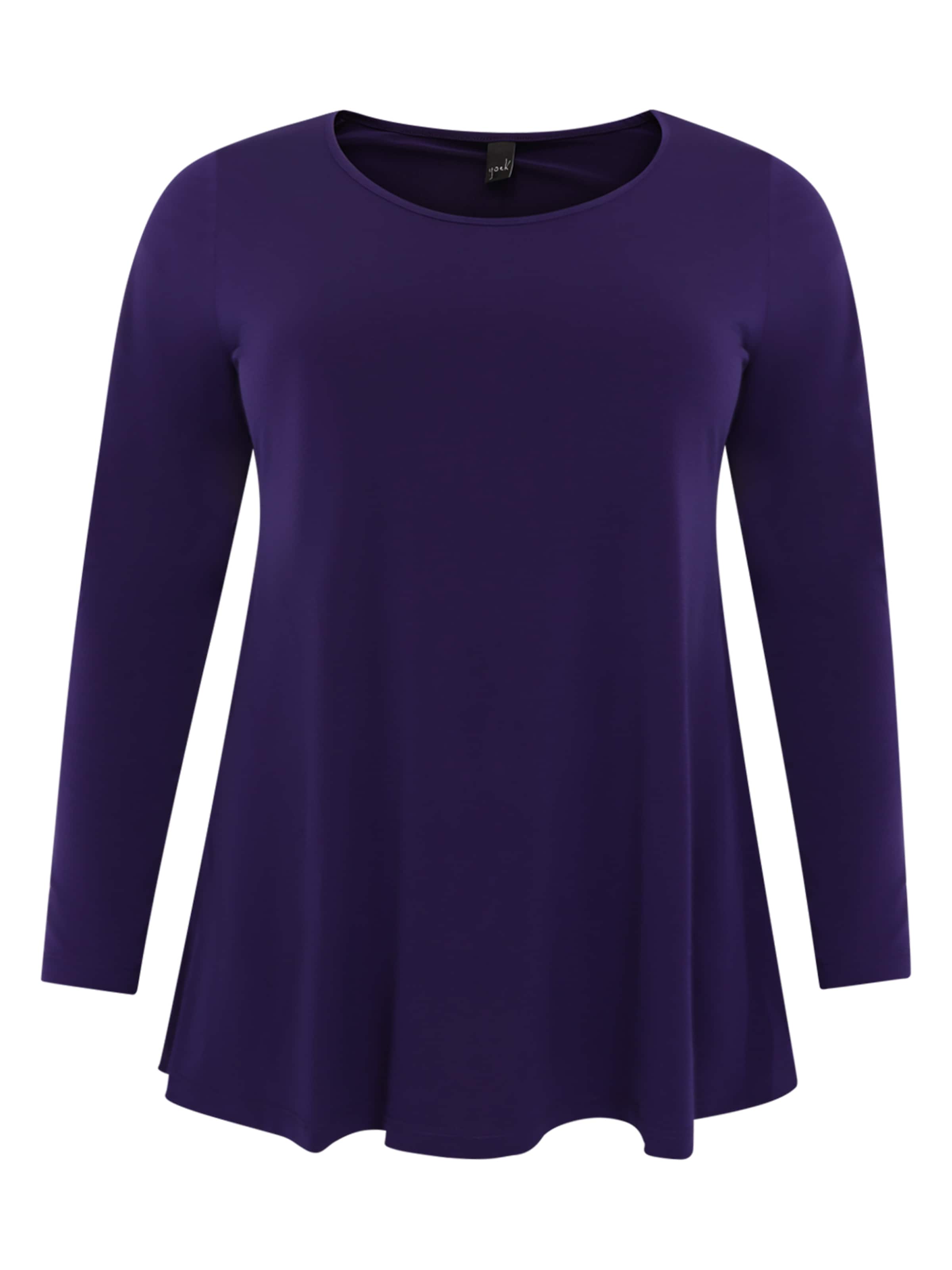 T-shirt YOEK en bleu : devant