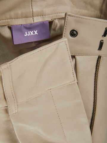 JJXX Wide Leg Bukser med lægfolder 'Pearl' i beige