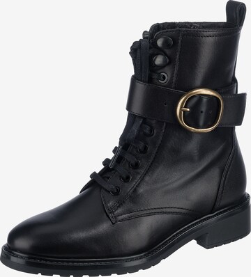 UNISA Schnürstiefelette in Schwarz: predná strana
