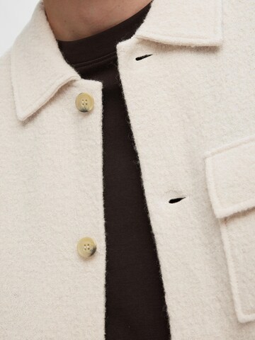 SELECTED HOMME Strickjacke in Beige