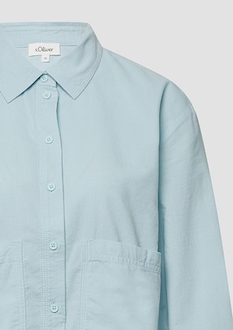 Chemisier s.Oliver en bleu