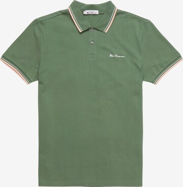 T-Shirt Ben Sherman en vert : devant