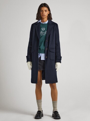 Pepe Jeans Between-Seasons Coat 'NICA' in Blue