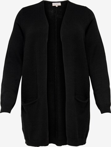 Cardigan 'Stone' ONLY Carmakoma en noir : devant