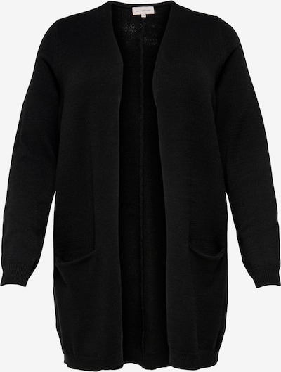 ONLY Carmakoma Knit cardigan 'Stone' in Black, Item view