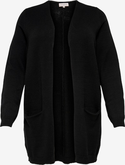 ONLY Carmakoma Strickjacke 'Carstone' in schwarz, Produktansicht