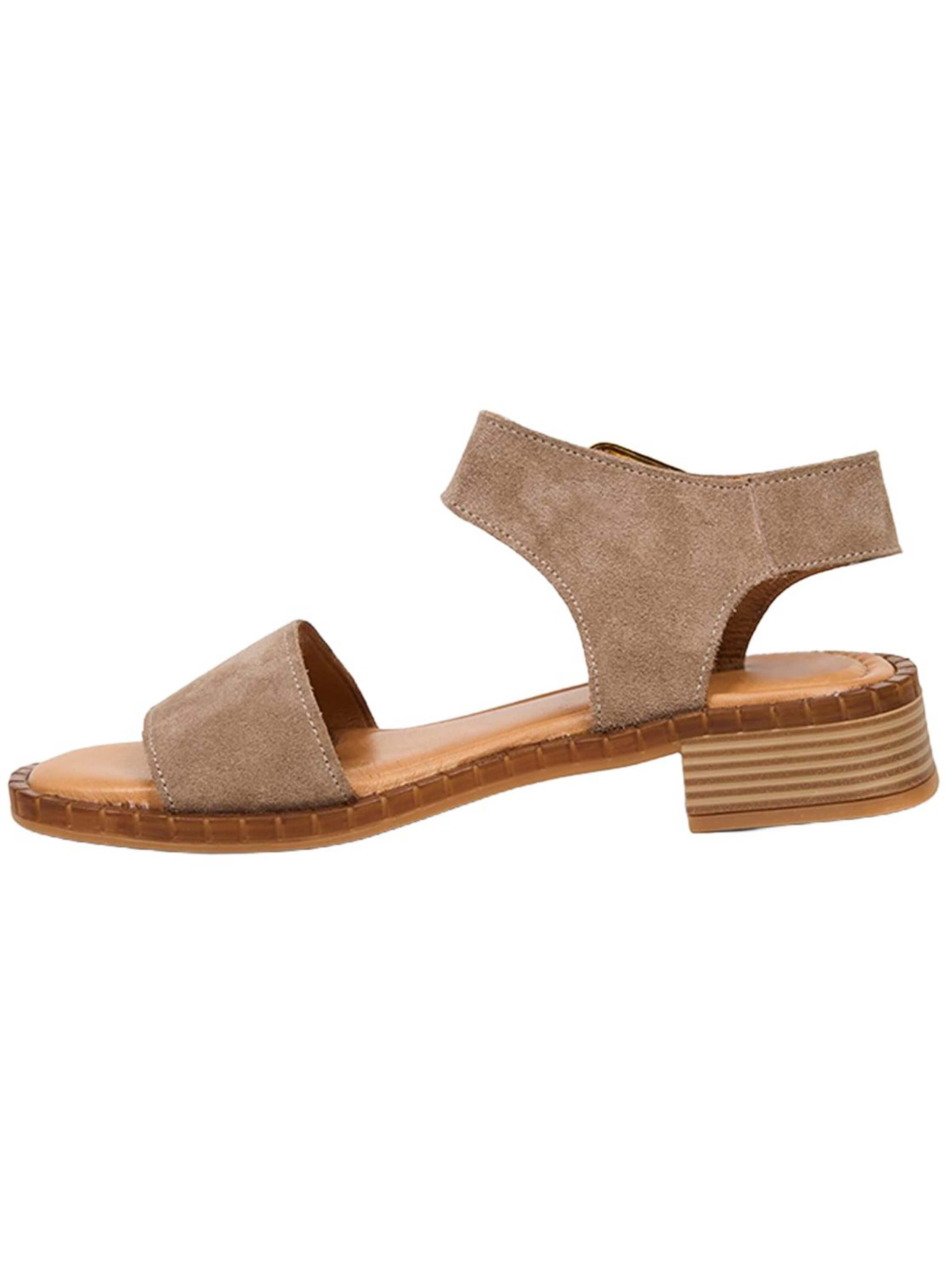 Desa Sandals 'Sandalen' in Grey: front