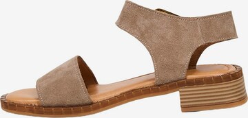 Desa Sandals 'Sandalen' in Grey: front