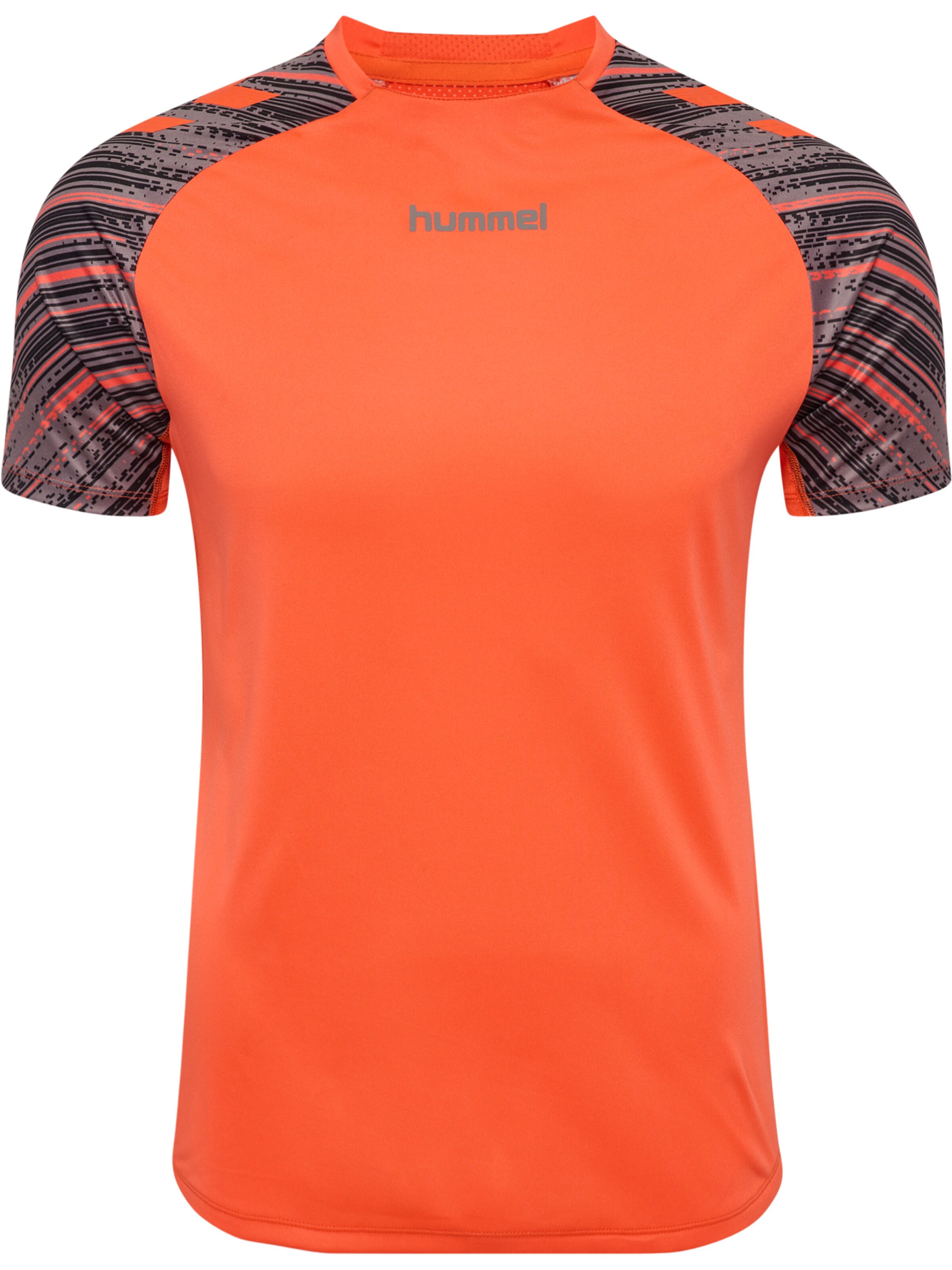 Hummel Performance shirt 'Blaze Pro' in Dark grey / Orange / Black, Item view
