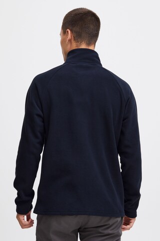 INDICODE JEANS Fleece jas 'Mandu' in Blauw