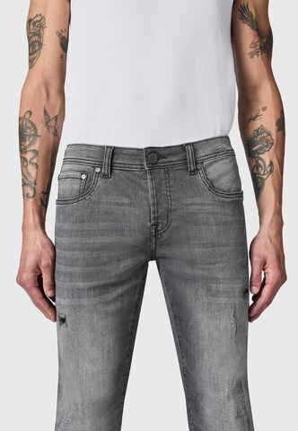 Peak Time Slimfit Jeans 'München' in Grau