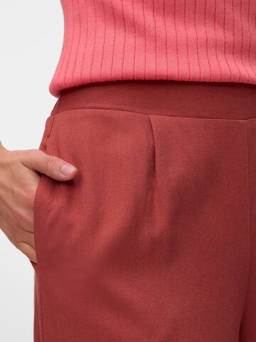Wide Leg Pantalon à pince 'VMMymilo' VERO MODA en rouge