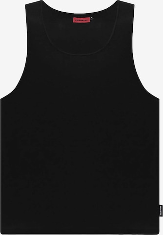 juoda Prohibited Marškinėliai: priekis