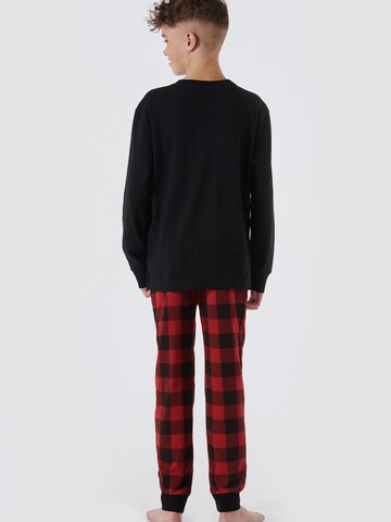 SCHIESSER Pajamas ' Family ' in Red