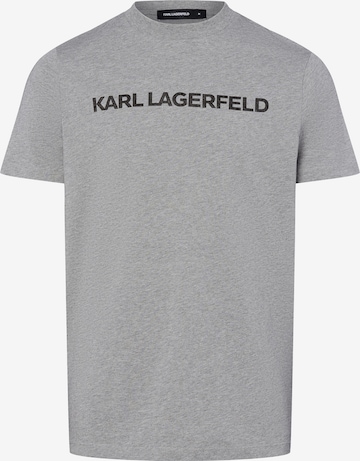 Karl Lagerfeld Shirt in Grey: front