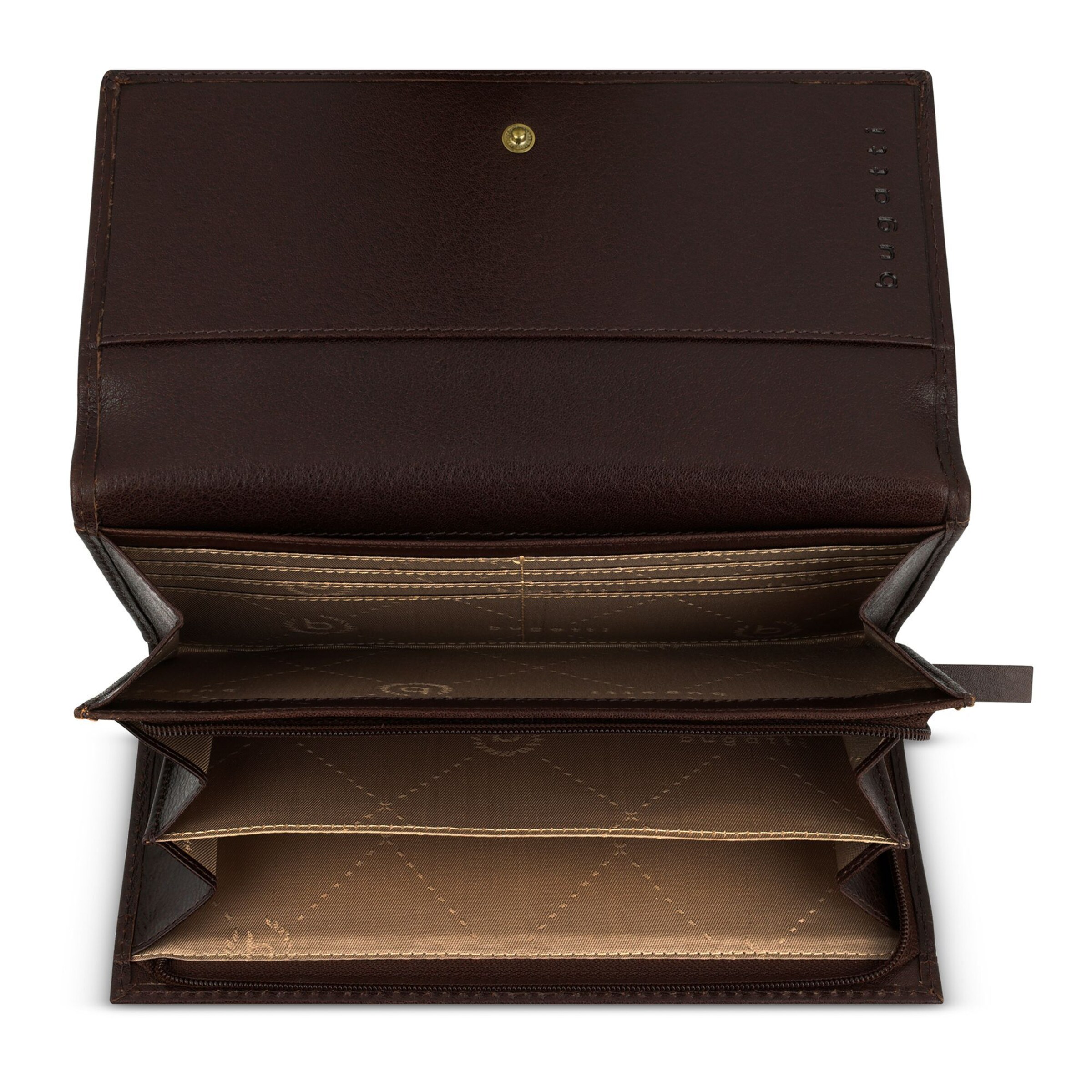 Portamonete 'Neaples' di bugatti in marrone