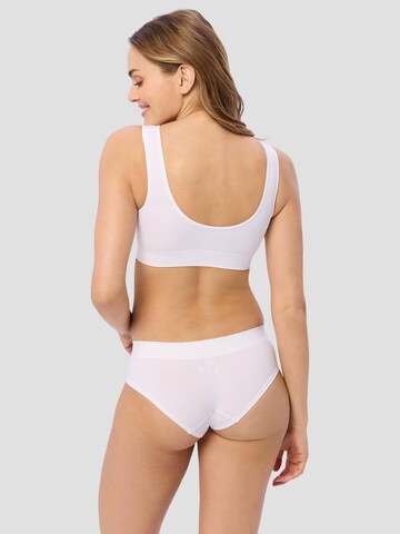 BeeDees Top 'Bustier Comfee Crop Top' in White