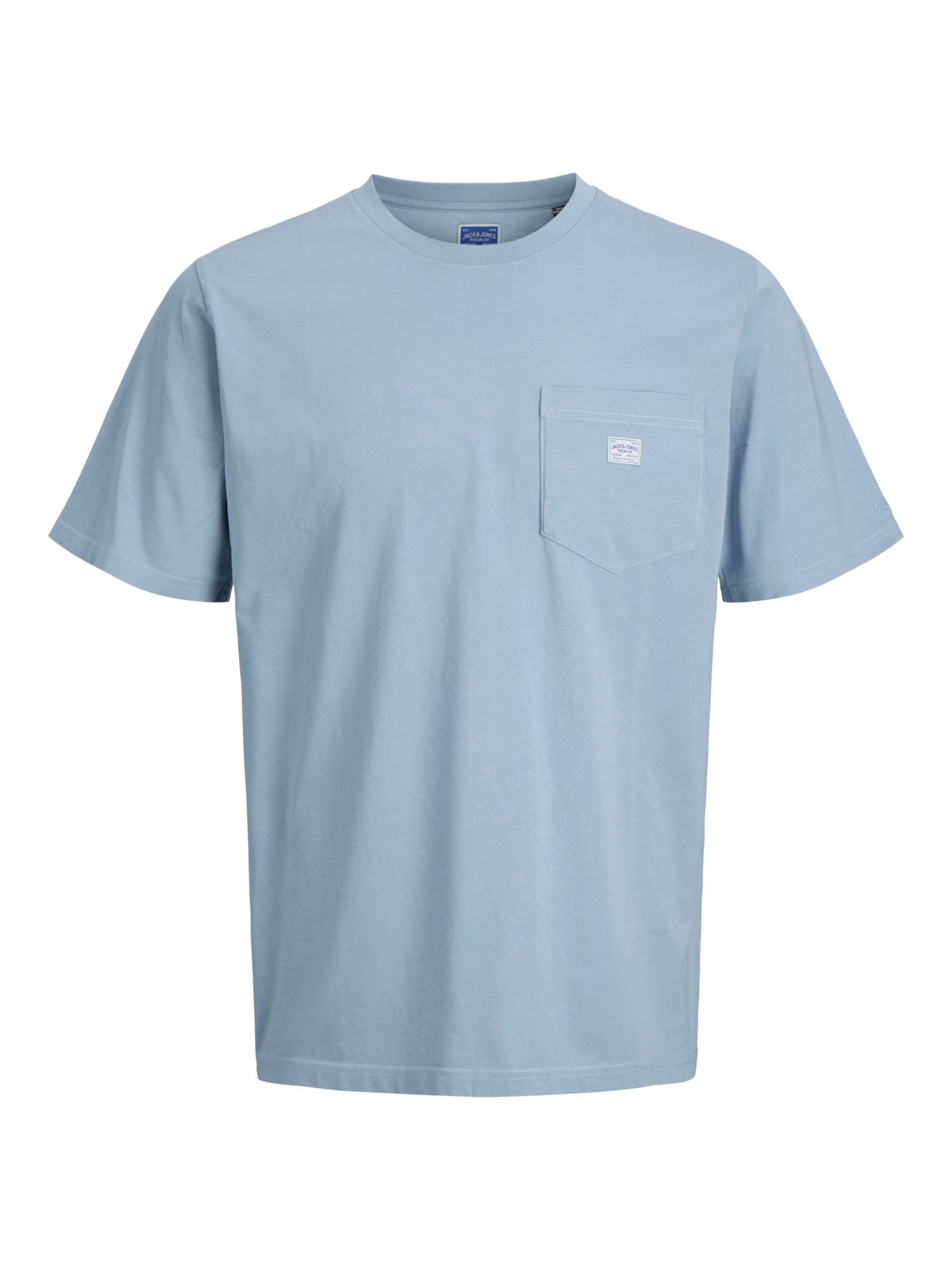 JACK & JONES Shirt in Blue: front