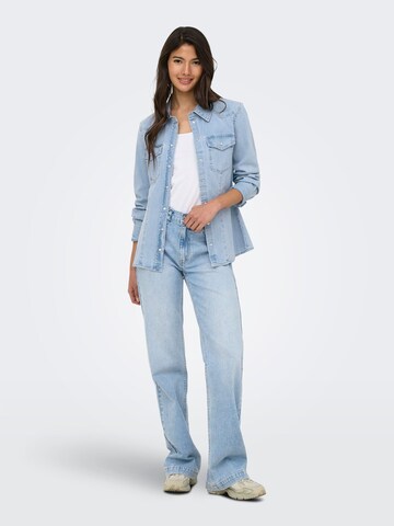 ONLY Blouse 'ONLOlivia' in Blauw