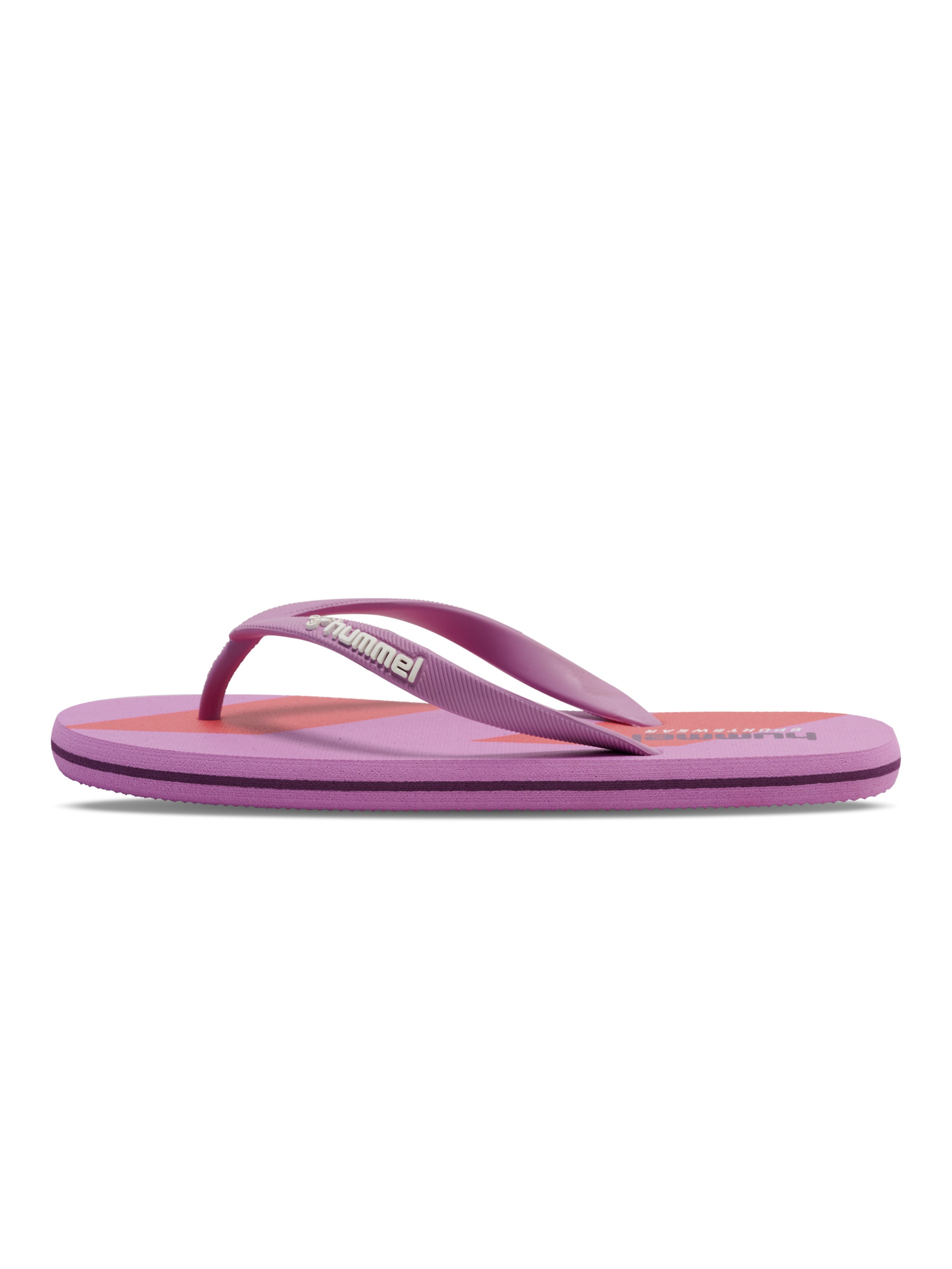 Hummel T-bar sandals 'CHEVRON ' in Purple: front
