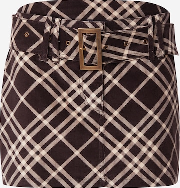 brūns Monki Svārki: no priekšpuses