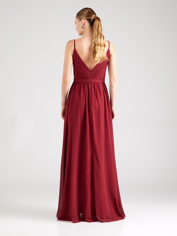 mascara - Vestido de noche en rojo