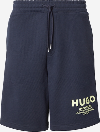 HUGO Hlače 'Nomario' u mornarsko plava / jabuka, Pregled proizvoda