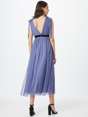 Maya Deluxe Evening Dress in Blue